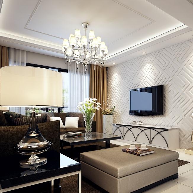 時(shí)尚客廳背景墻